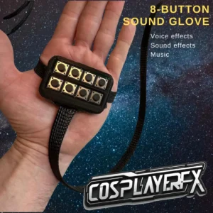 CosplayerFX 8 Button sound trigger glove
